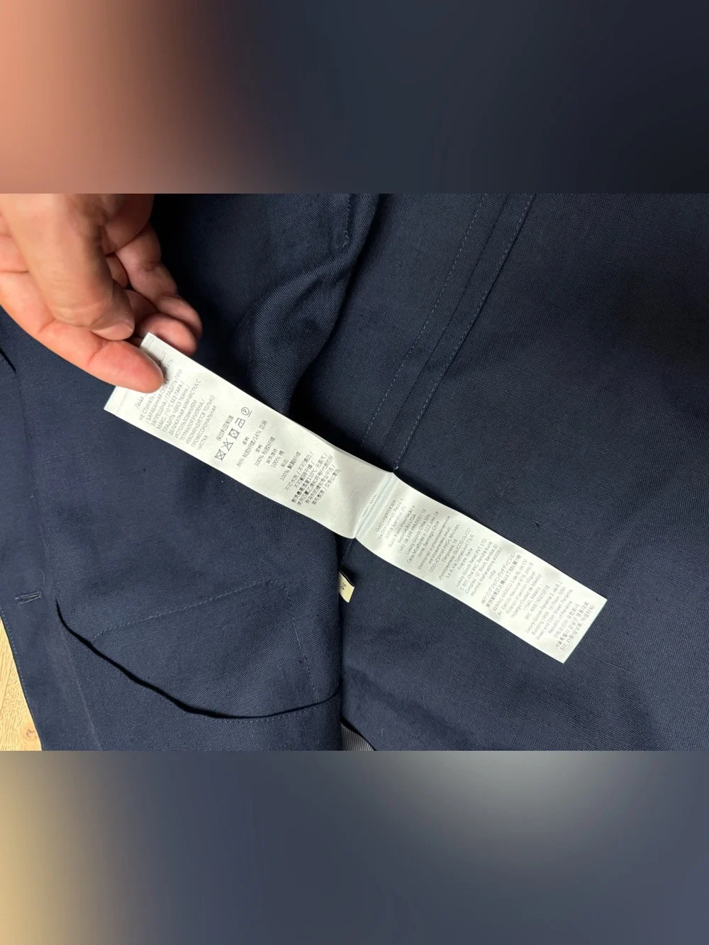 Gucci Uniform Not For Sale Jacket GG Logo Rare Navy Blue Size 56